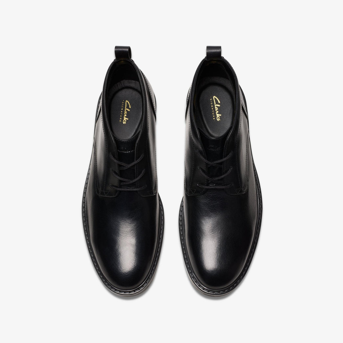 Aldwin Chukka Black Leather - US 7236