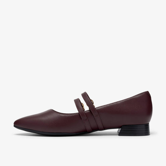 Natalyn Jane Burgundy Leather - US 7880