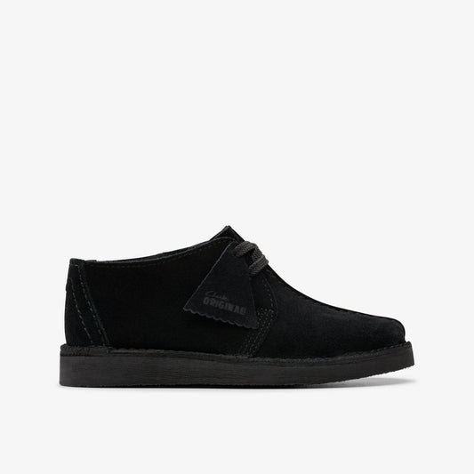 Desert Trek Kid Black Suede - US 8507