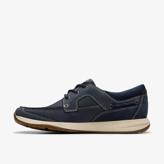 Sailview Lace Navy Nubuck - US 1066