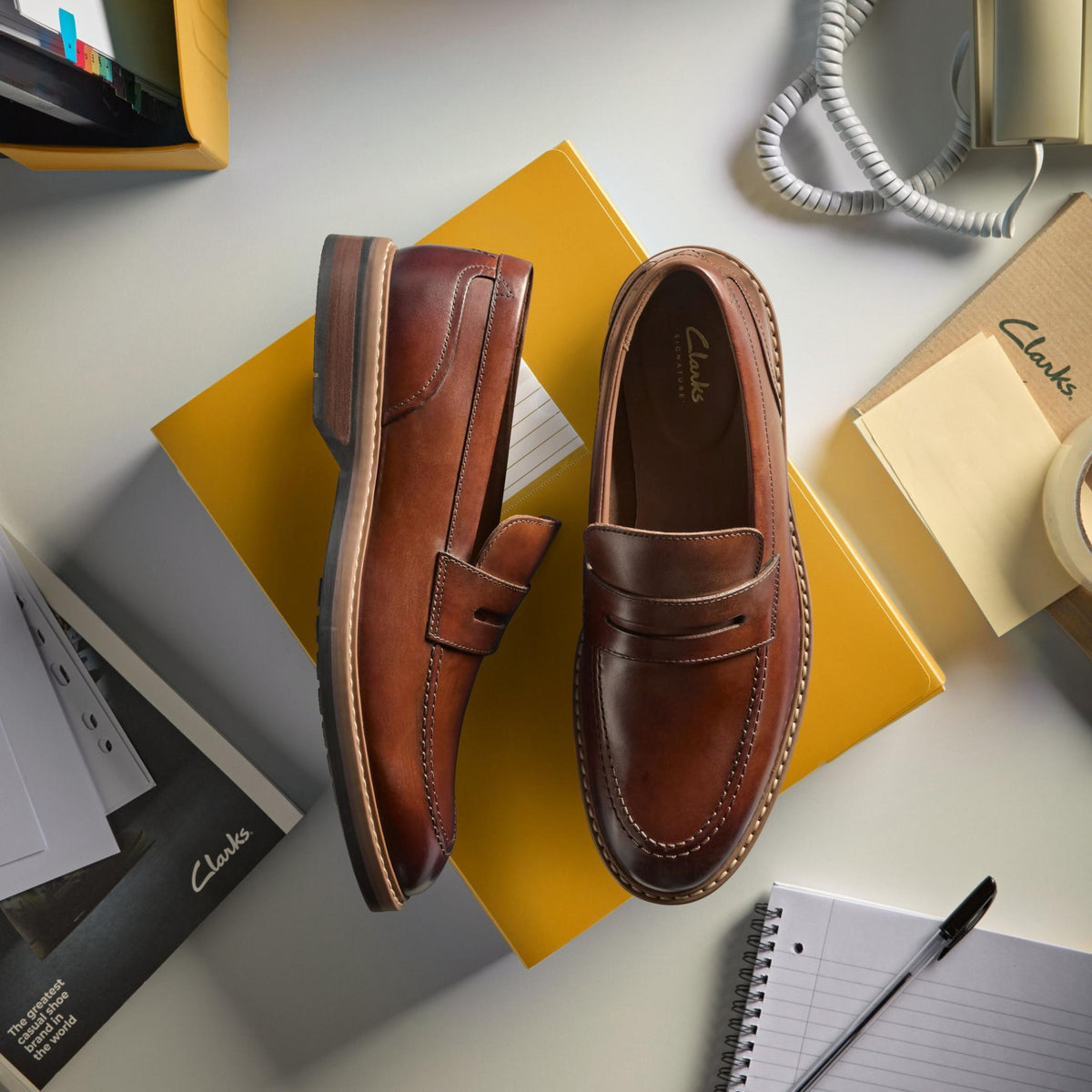 Aldwin Step Mid Tan Leather - US 3465
