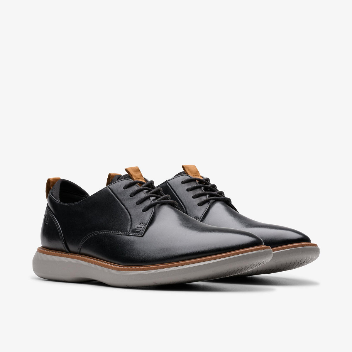 Brantin Plain Black Leather - US 4145