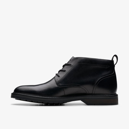 Aldwin Chukka Black Leather - US 7236