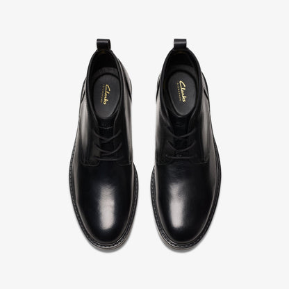 Aldwin Chukka Black Leather - US 7236