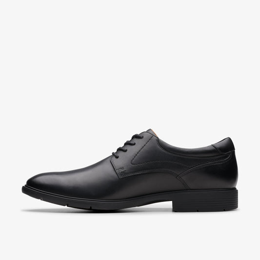 Eldredge Plain Black Leather - US 7716
