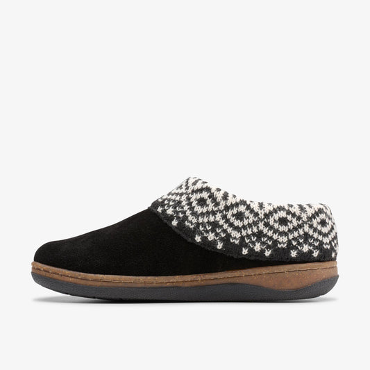 Willowdean Sweater Slippers Black - US 5704