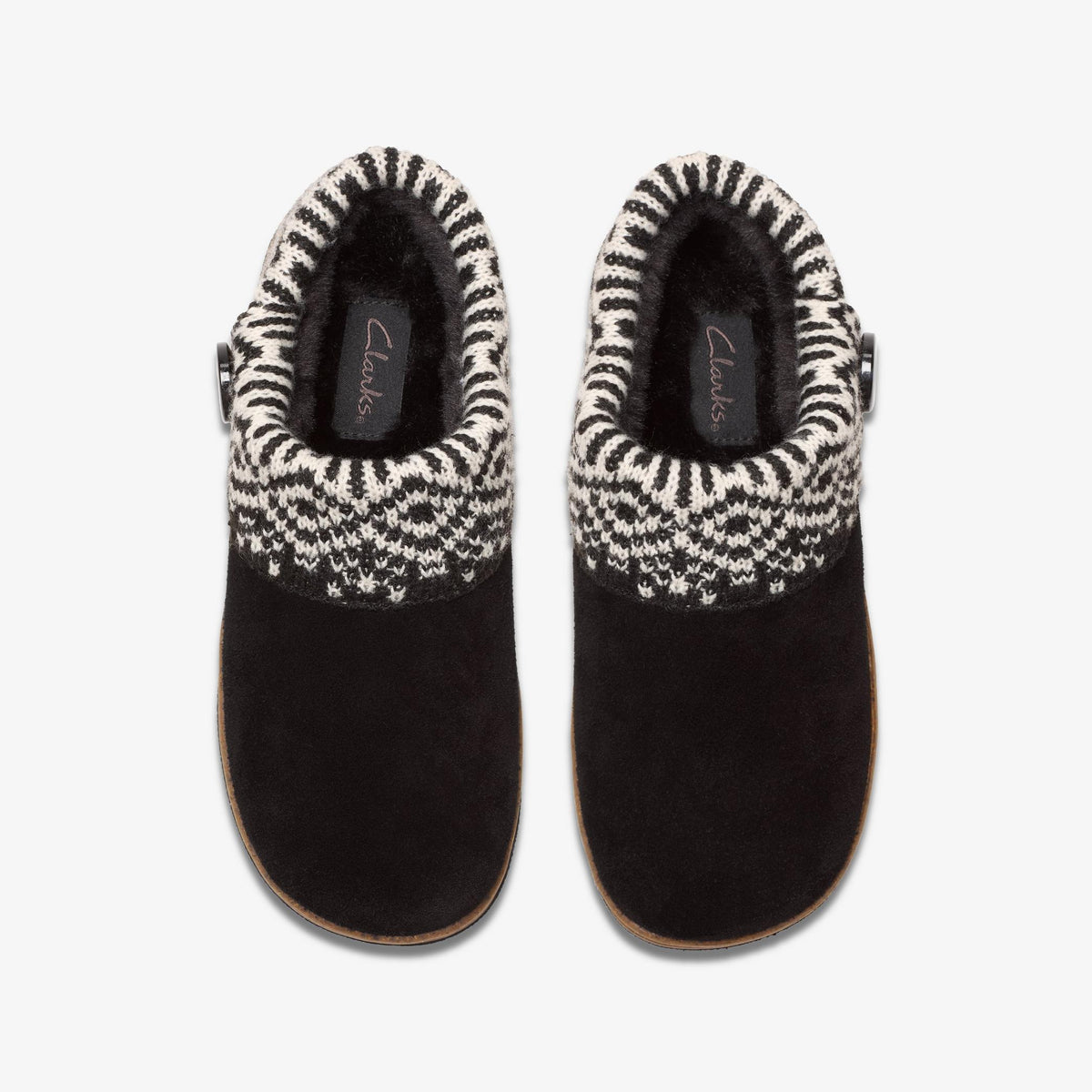 Willowdean Sweater Slippers Black - US 5704