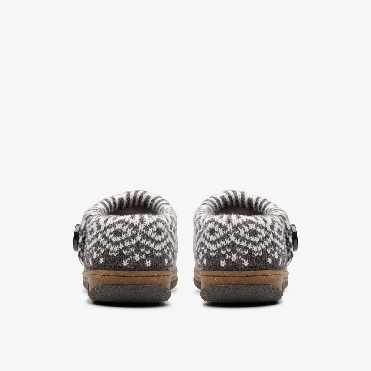 Willowdean Sweater Slippers Dark Grey - US 0336