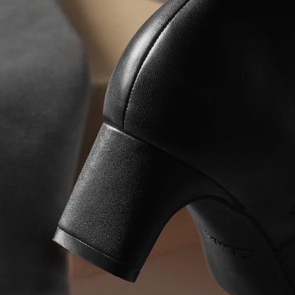 Edina Tall Black Leather - US 7759