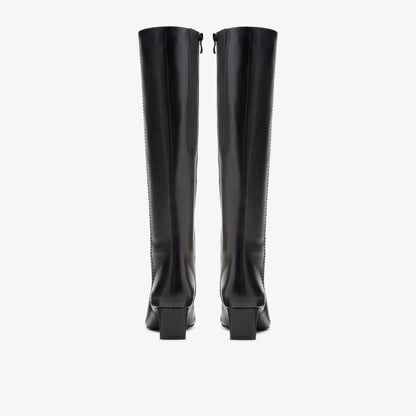 Edina Tall Black Leather - US 7759