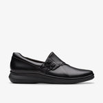 Lynell Slip Black Leather - US 9151