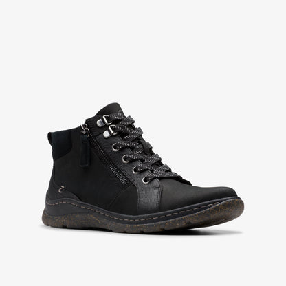 Orlene Top Waterproof Black Nubuck - US 7742