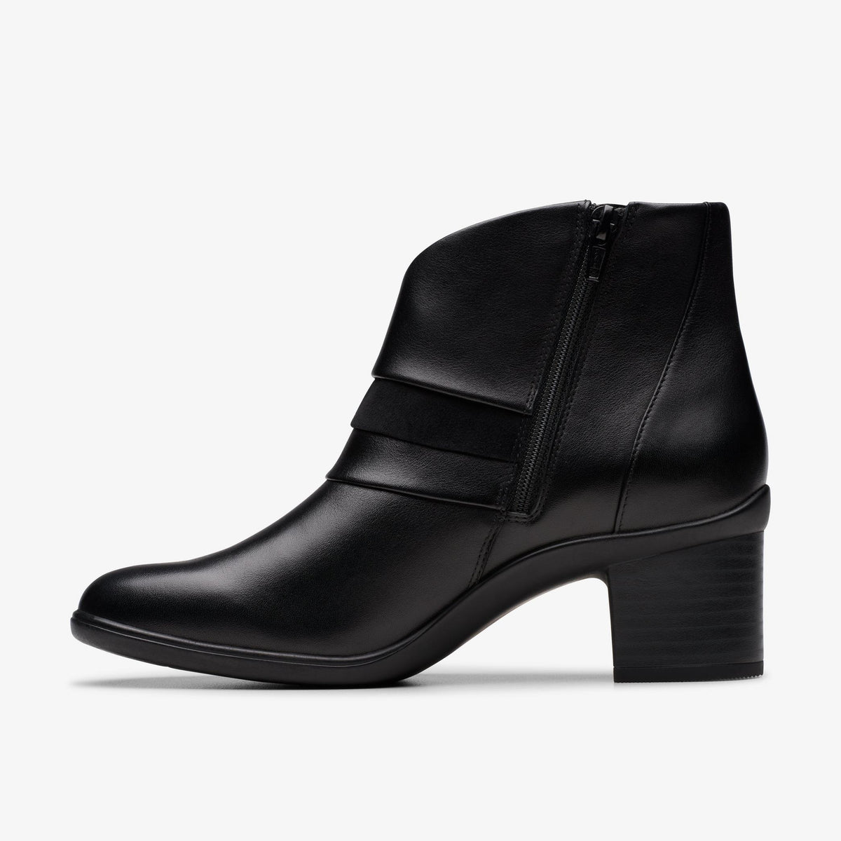 Shaya Sky Black Leather - US 7095