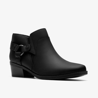 Danyelle Gema Black Oily Leather - US 2680