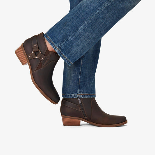 Danyelle Gema Taupe Oily Leather - US 6385