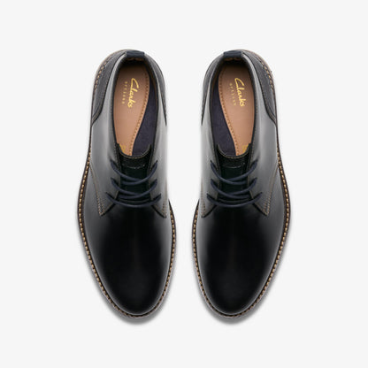 Monahan Chukka Black Smooth - US 4316