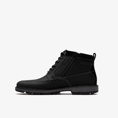 Maplewalk Rise Waterproof Black Leather - US 8484