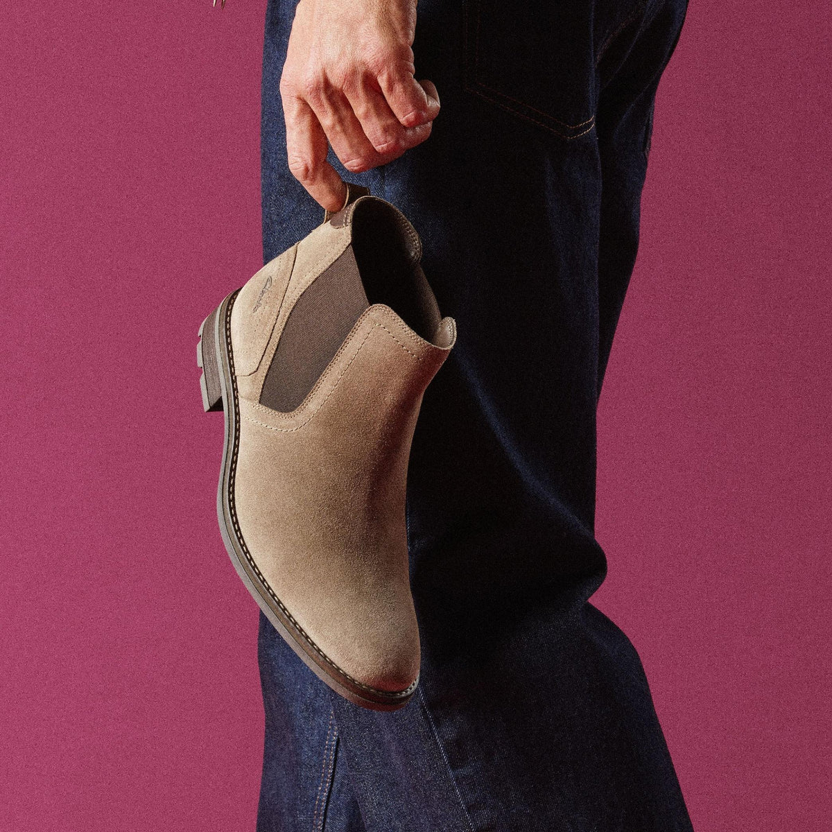 Emmet Easy Stone Suede - US 9479