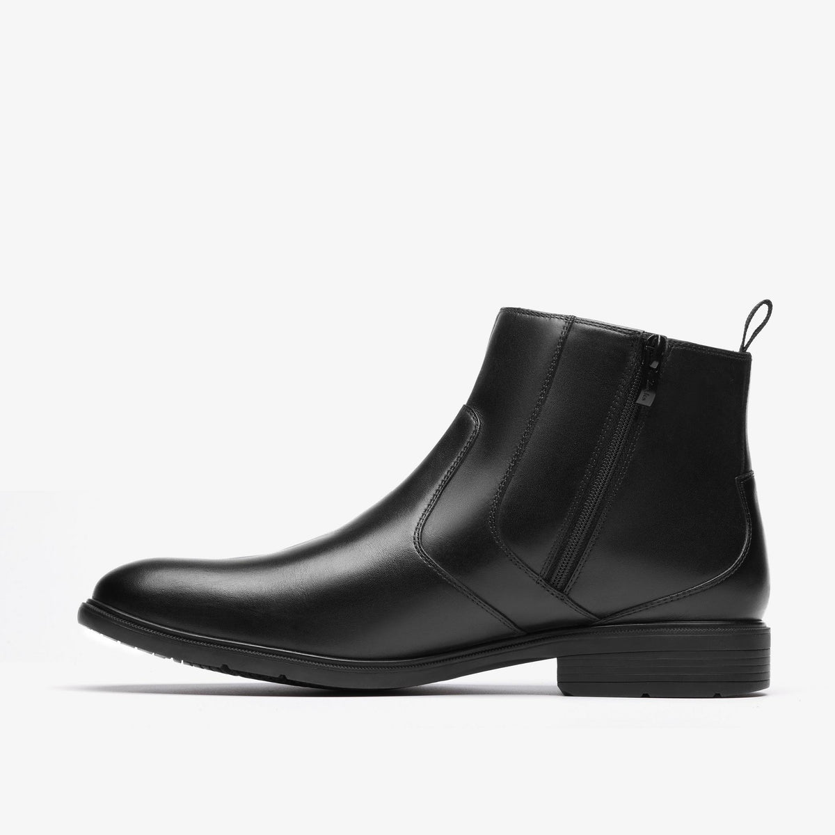 Steadwell Zip Waterproof Black Leather - US 9582