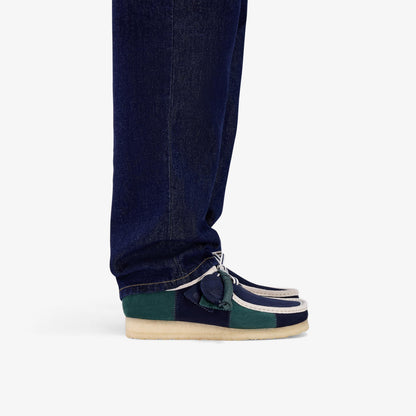 Wallabee Blue/Green Stripe - US 9278