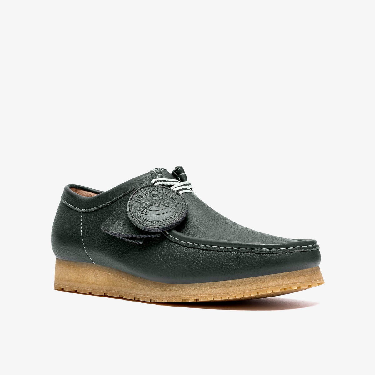 Wallabee RB Dark Green Leather - US 9546