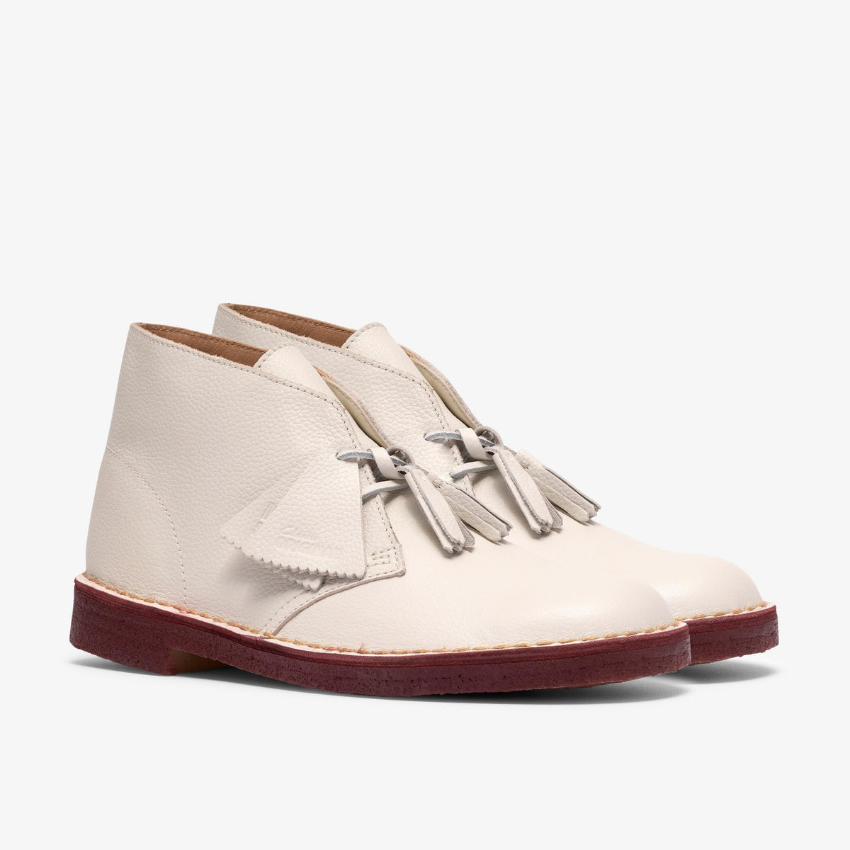 Desert Boot White Leather - US 1344