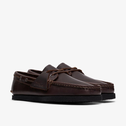 Godney Boat Brown Leather - US 8376