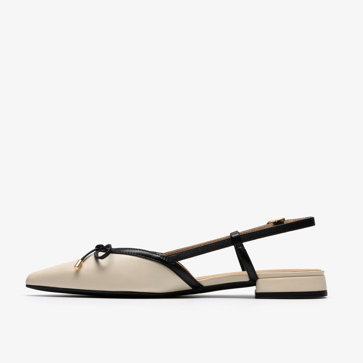 Sensa 15 Bow Cream Leather - US 5016