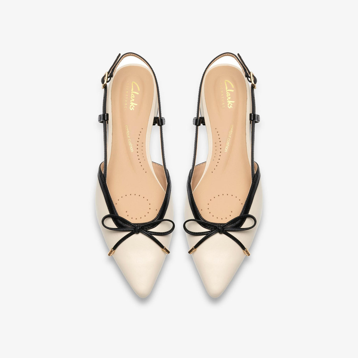 Sensa 15 Bow Cream Leather - US 5016