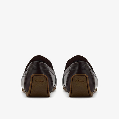 Corsley Plain Dark Brown Leather - US 5369