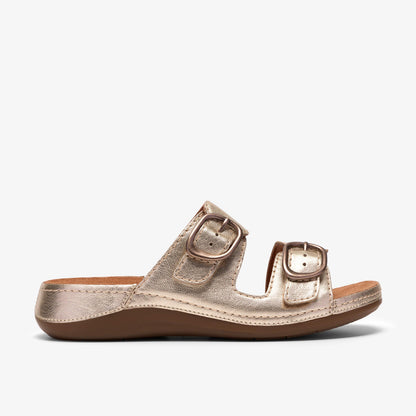Cecily Step Light Ochre Nubuck - US 1696