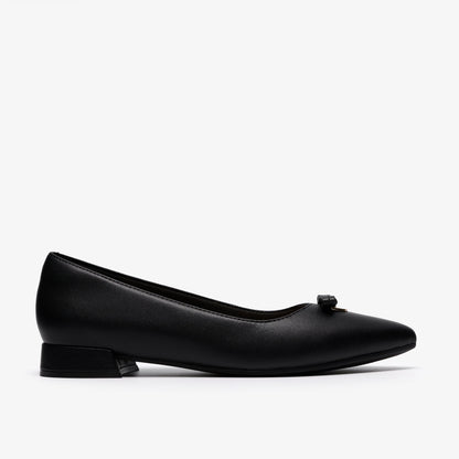 Natalyn Trim Black Leather - US 9155