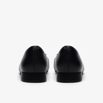 Natalyn Trim Black Leather - US 9155