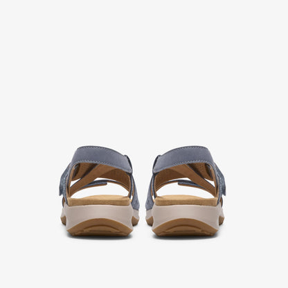 Maelynn Gem Denim Blue Nubuck - US 8515