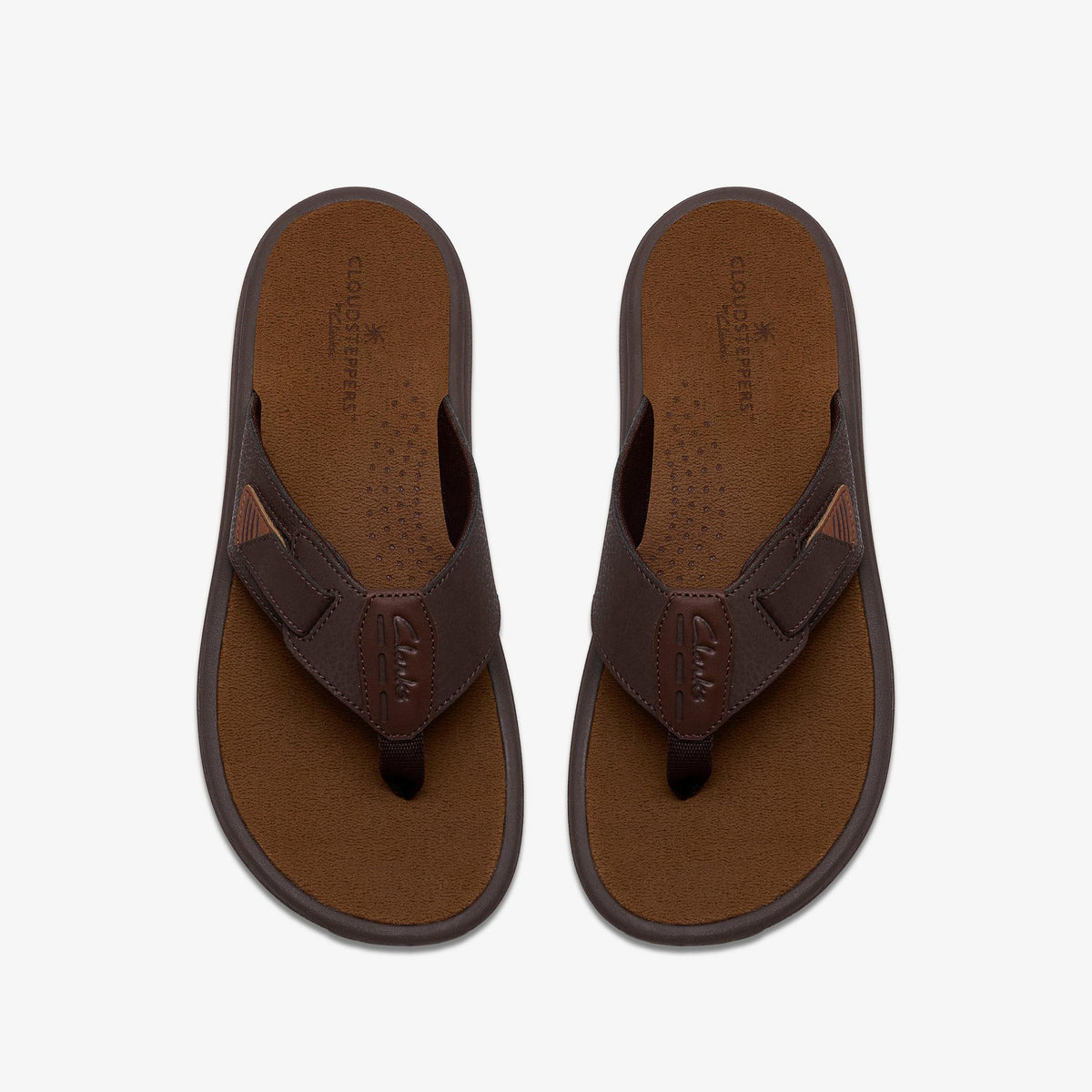 Men's Breeze Flip Flops Brown - US 6643
