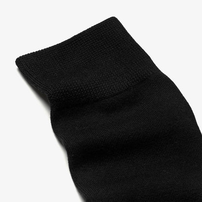 3 Pack Casual Crew Socks Black - US 6585