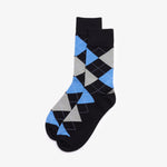 Interest Crew Socks Navy - US 7453