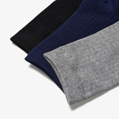 3 Pack Crew Sock Black Multicolour - US 9424
