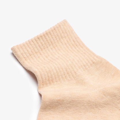 3 Pack Crew Socks Natural Combination - US 3786