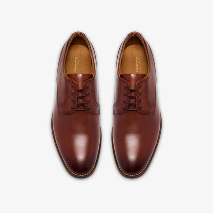Bowburn Lace Shoes Tan Leather - US 3696