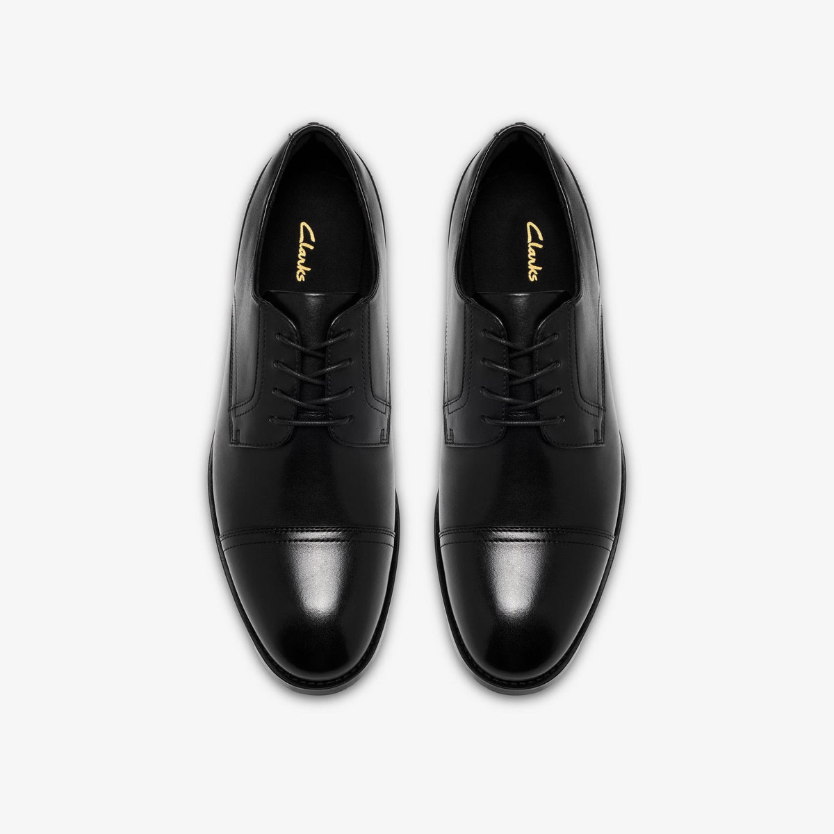 Bowburn Cap Shoe Black Leather - US 4094