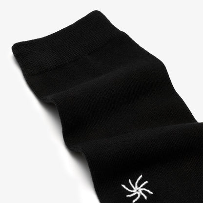 Cloudsteppers 3 Pack Crew Socks Black - US 7790