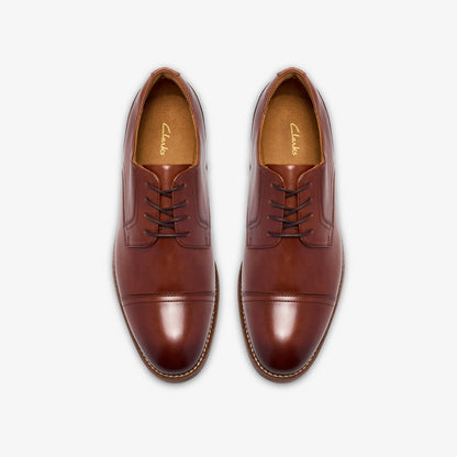 Bowburn Cap Shoe Tan Leather - US 9279