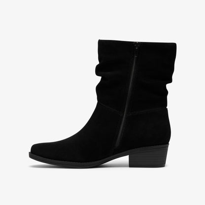 Danyelle Ruby Black Suede - US 4974