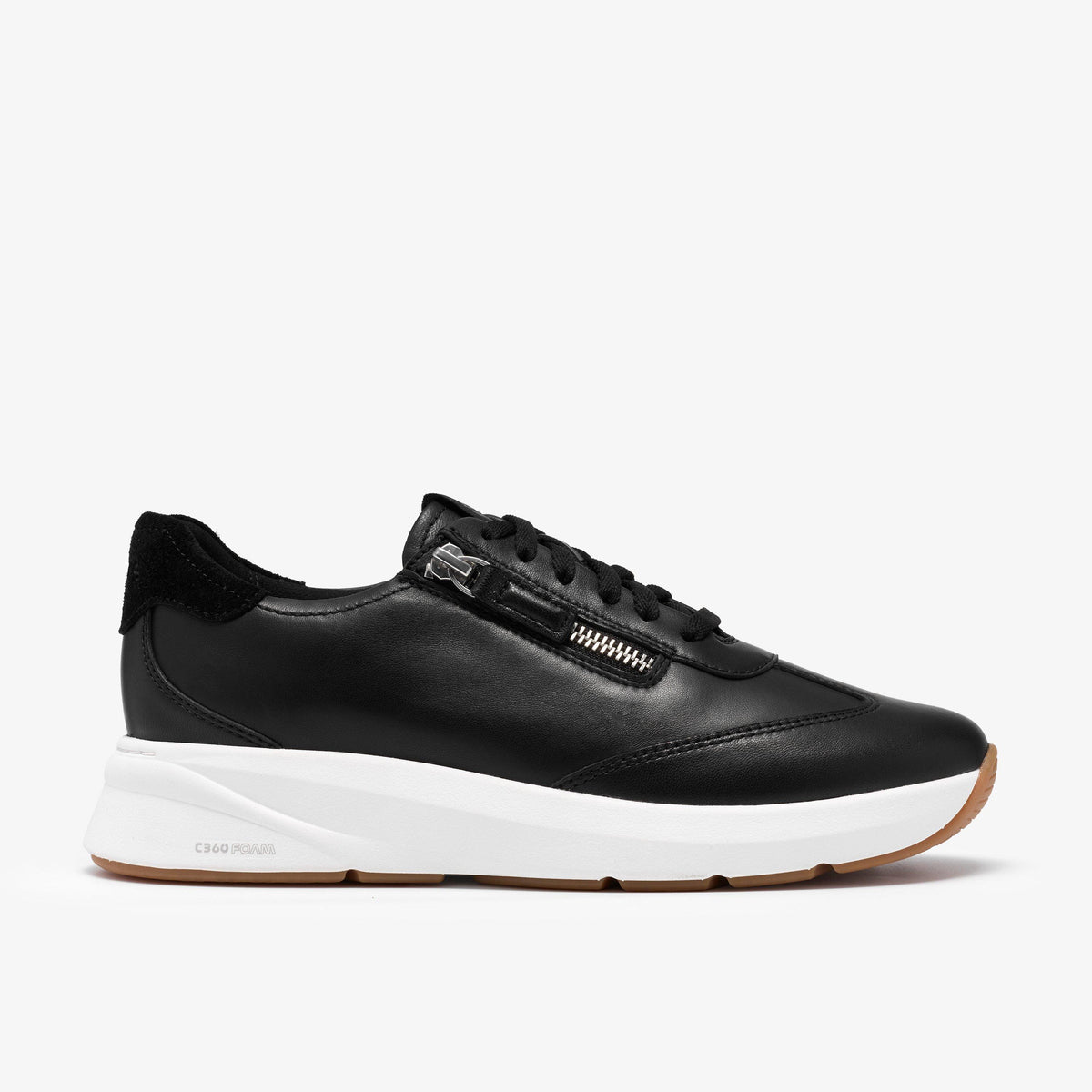 Code Run Black Leather - US 0756