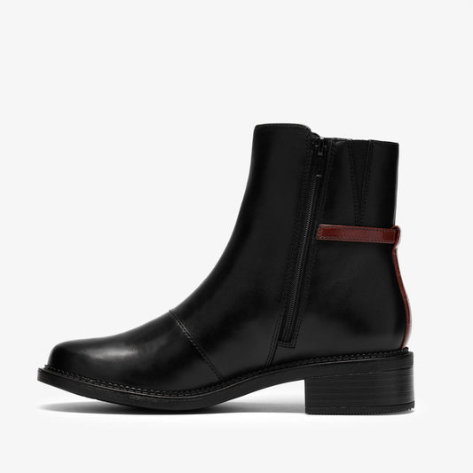 Maye Kaylie Black Leather - US 0573