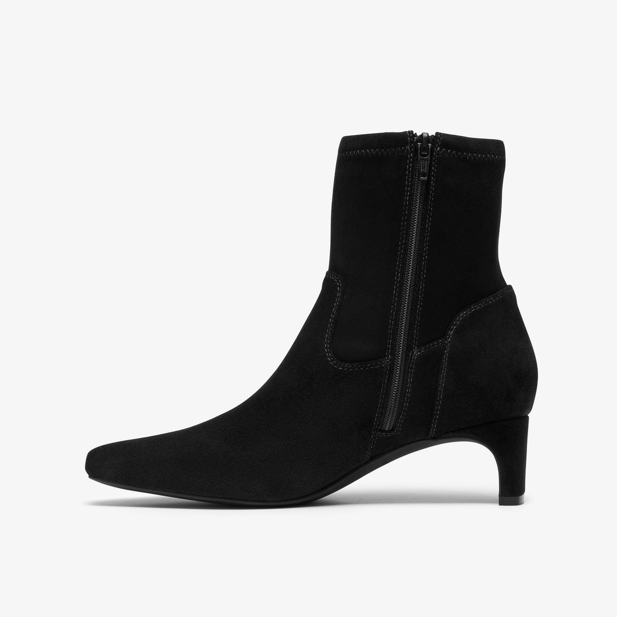 Edina Stretch Black Suede - US 9311