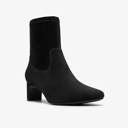 Edina Stretch Black Suede - US 9311