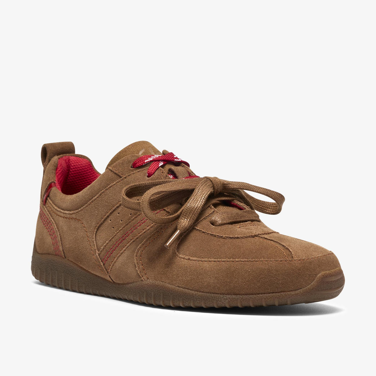 Meridor Lace Dark Tan Suede - US 8822