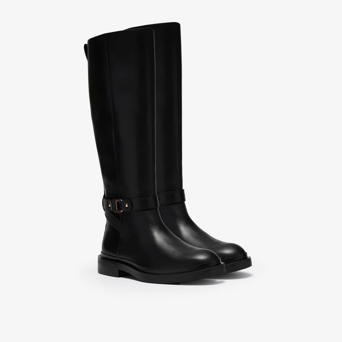 Previa Bit Black Leather - US 6600